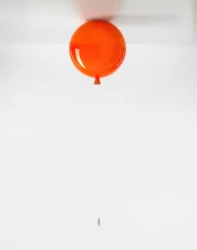 Memory Ceiling 300 PC877 Lamp, orange
