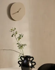 Melt Wall Clock, cashmere