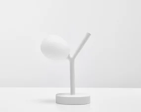 Ivy Table Battery PC1233 Lamp, triplex opal / white