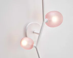 Ivy Wall 2 PC1218 Lamp, light pink / white