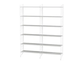 String Living Room A Shelving Set, white