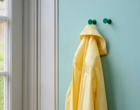 Bolt Hook Set of 2, green