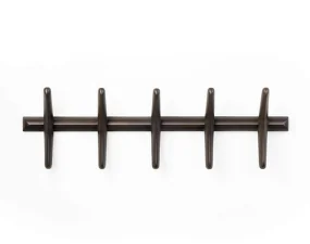 PI Wall Coat Rack, dark brown