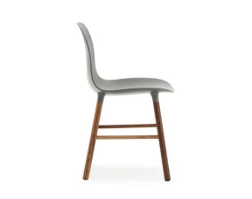 Form Chair Walnut, grey