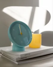 Table Clock, blue