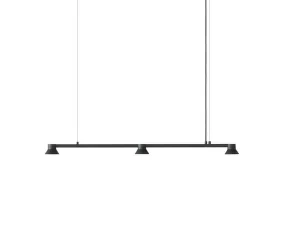 Hat Lamp Linear Small, black