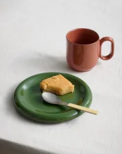 Barro Plate Ø18 set of 2, green