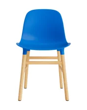 Form Chair Oak, bright blue