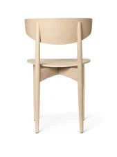 Herman Dining Chair Wood, white oiled beech