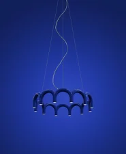 Arch Circle 98 Pendant, blue