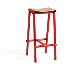 Taburete 8 Bar Stool High, signal red