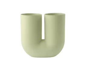 Kink Vase H26, light green