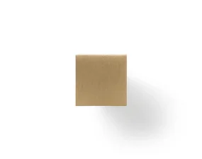Square Hook Small, brass
