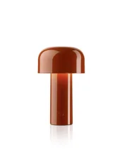 Bellhop Battery Table Lamp, brick red