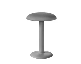 Gustave Portable Lamp, raw aluminum