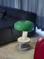 Snoopy Table Lamp, green