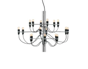 2097/18 Suspension Clear Bulbs, chrome