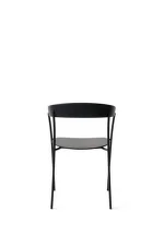 Missing Armchair, black lacquered ash