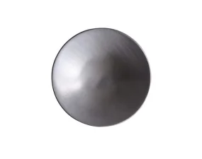 HiHat Knob Medio set of 2, brushed steel