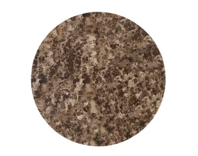 Androgyne Side Table Top Ø65, Emparador