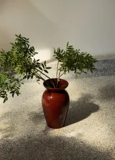 Momento JH47 Vase, red brown