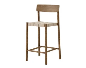 Betty TK12 Counter Chair, smoked oak/natural