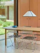 Annex Oblong Table 220x95, anodized/cloud grey