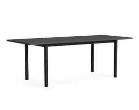 Annex Overhang Table 220x90, charcoal/dark grey