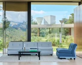 Amanta 4-Seater Sofa, Turf burgungy