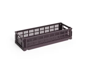 Colour Crate Mini Oblong, bordeaux