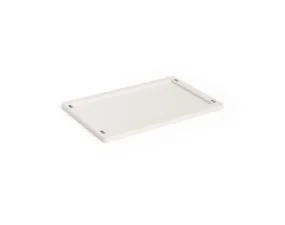 Colour Crate Lid Plastic Small, off-white