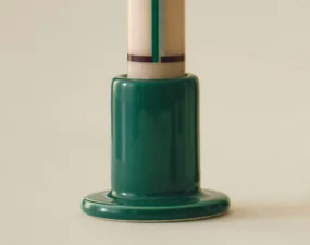 Tube Candleholder Small, green