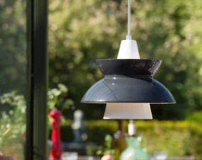 Doo-Wop Pendant Light, dark grey