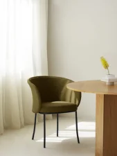 Knit Armchair, olive