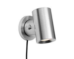 Beam Wall Lamp, polished aluminum