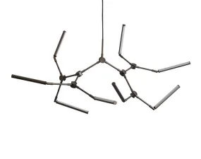 Stick Chandelier Mini, bronze