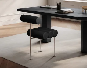 Hiro Dining Chair, black