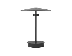 Reflection Portable Lamp, black lacquered aluminium