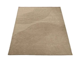 Zen Rug Rectangular 170x240, dark beige