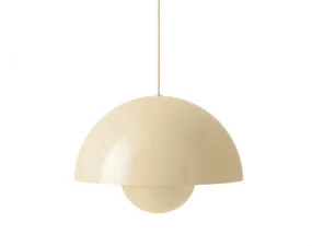 Flowerpot VP2 Pendant, ivory
