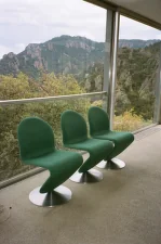 System 1-2-3 Dining Chair Round, Steelcut Trio 153