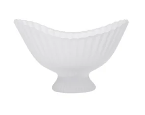 Fountain Glass Centrepiece, frosted