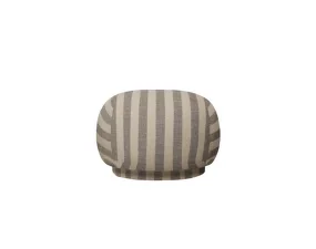 Rico Pouf Louisiana, sand/off-white