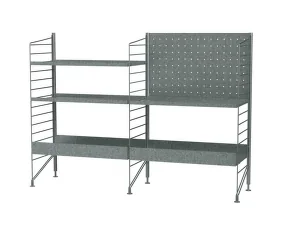 String Outdoor K Shelving System, galvanized