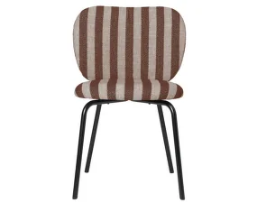 Rico Chair, Louisiana sand / chocolate