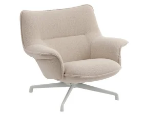 Doze Lounge Chair Low Swivel, Heart 7 / grey