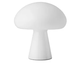 Obello Portable Table Lamp, pearl white