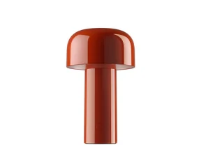 Bellhop Table Lamp, brick red