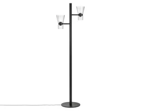 Nocturne Cone F2 Floor Lamp, black