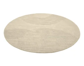 Zen Rug Round Ø250 cm, creme